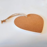 Regalo personalizzato per la maestra cuore in ceramica "Grazie maestra per averci insegnato i colori della vita""