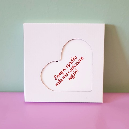 Regalo personalizzato per la maestra cuore in ceramica "Grazie maestra per averci insegnato i colori della vita""