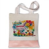 divertente shopper borsa personalizzata per le maestre