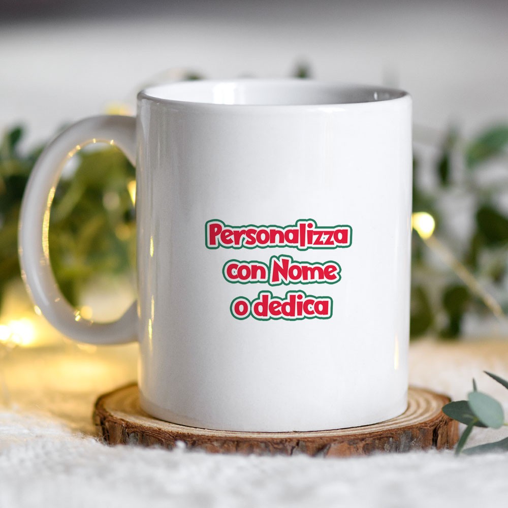 Tazza natalizia regalo di Natale ironico e originale per gli amici