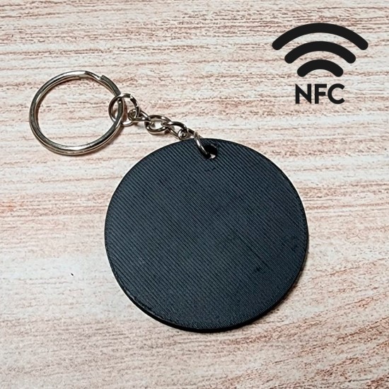 Portachiavi vinile con tag NFC e la tua canzone preferita
