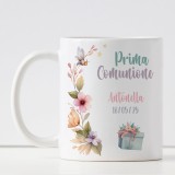 Tazza per Comunione con ballerina personalizzata con nome o data