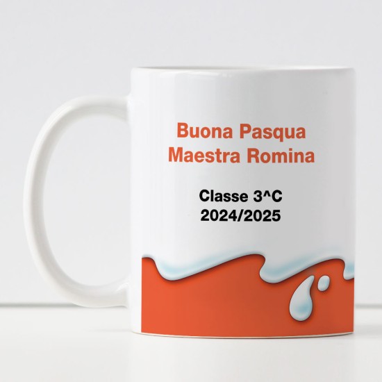 copy of Regalo per Pasqua per la maestra, tazza personalizzata con nomi bambini