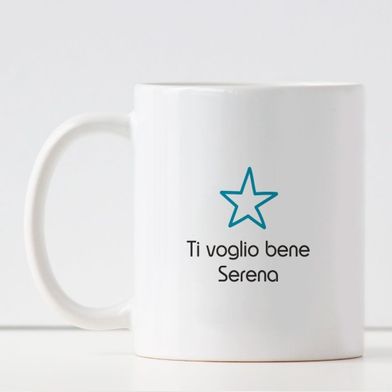 Tazza regalo per lo zio, personalizzata con nome e dedica