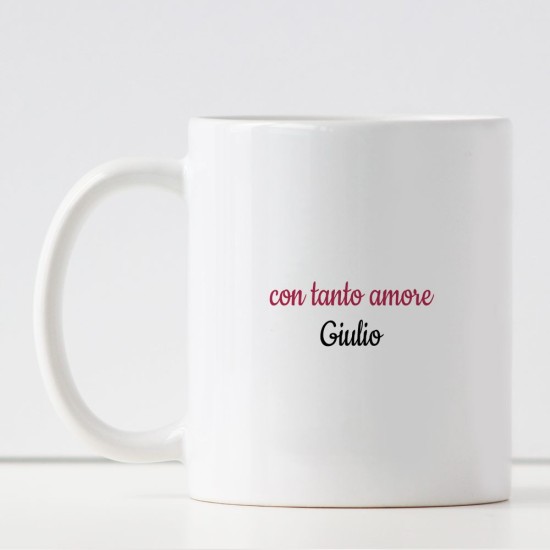 Tazza personalizzata con nome regalo per la mamma