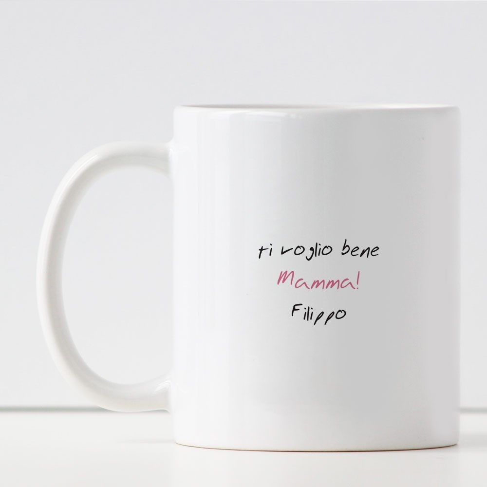 Tazza personalizzata per la mamma con bellissima dedica e nome