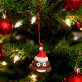 Addobbo albero di Natale divertente ironico originale cacca di Natale