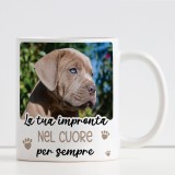 Tazza con Foto Cane Gatto Personalizzata – La tua impronta nel cuore per sempre