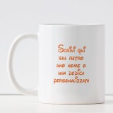 copy of Tazza divertente e ironica per amica collega "prenditi una gioia! Ora posala che non è tua!" con nome o dedica