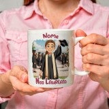 Regalo laurea, tazza neo laureata con avatar personalizzabile, nome e dedica