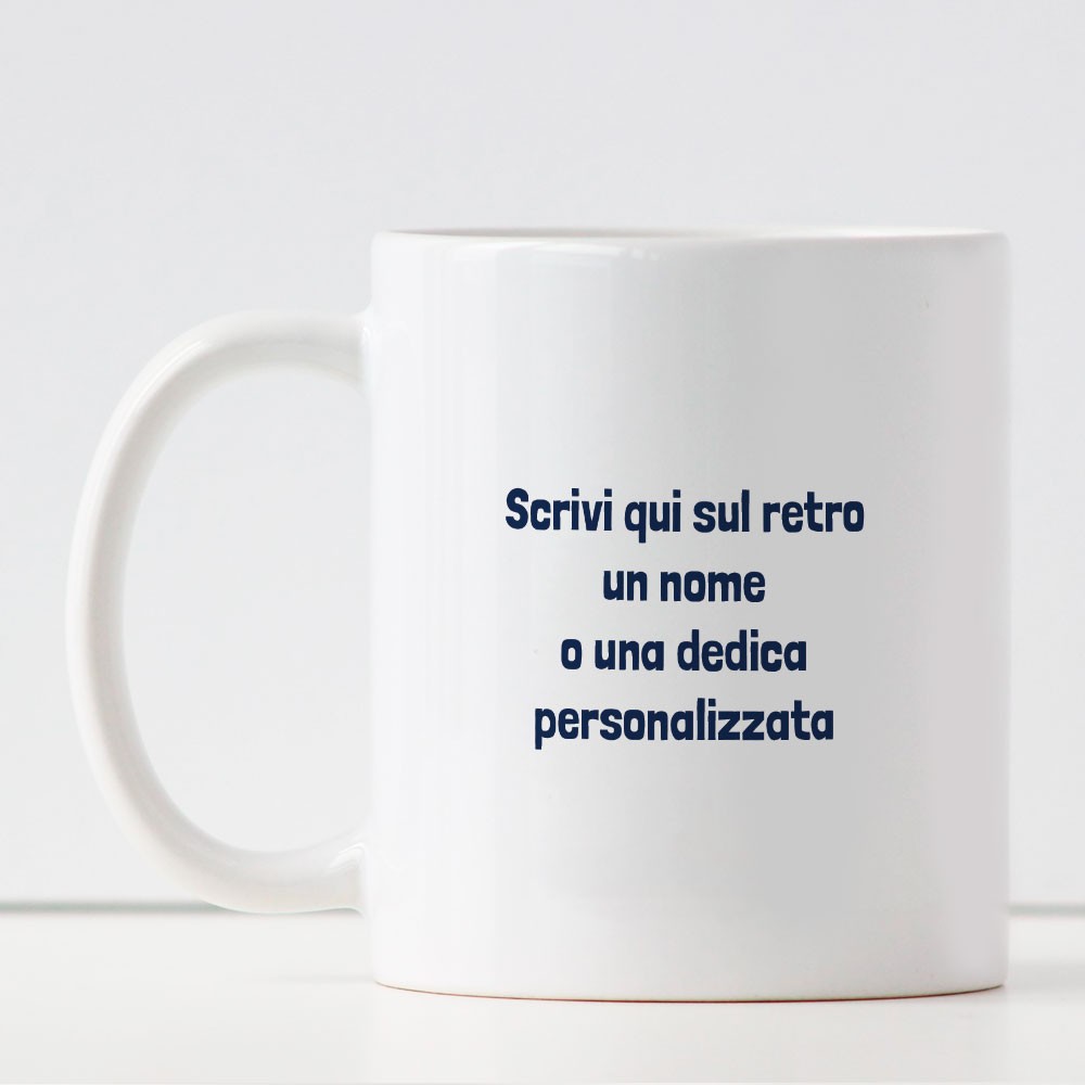 Tazza Personalizzata mestiere Polizziotta con Avatar – Regalo per Amica o Collega con Nome e Dedica