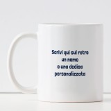Tazza Personalizzata mestiere Polizziotta con Avatar – Regalo per Amica o Collega con Nome e Dedica