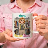 Tazza Sarta o Stilista Personalizzata con Avatar e Nome – Idea Regalo Originale