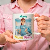 Tazza Dentista Personalizzata con Avatar e Nome – Idea Regalo Originale