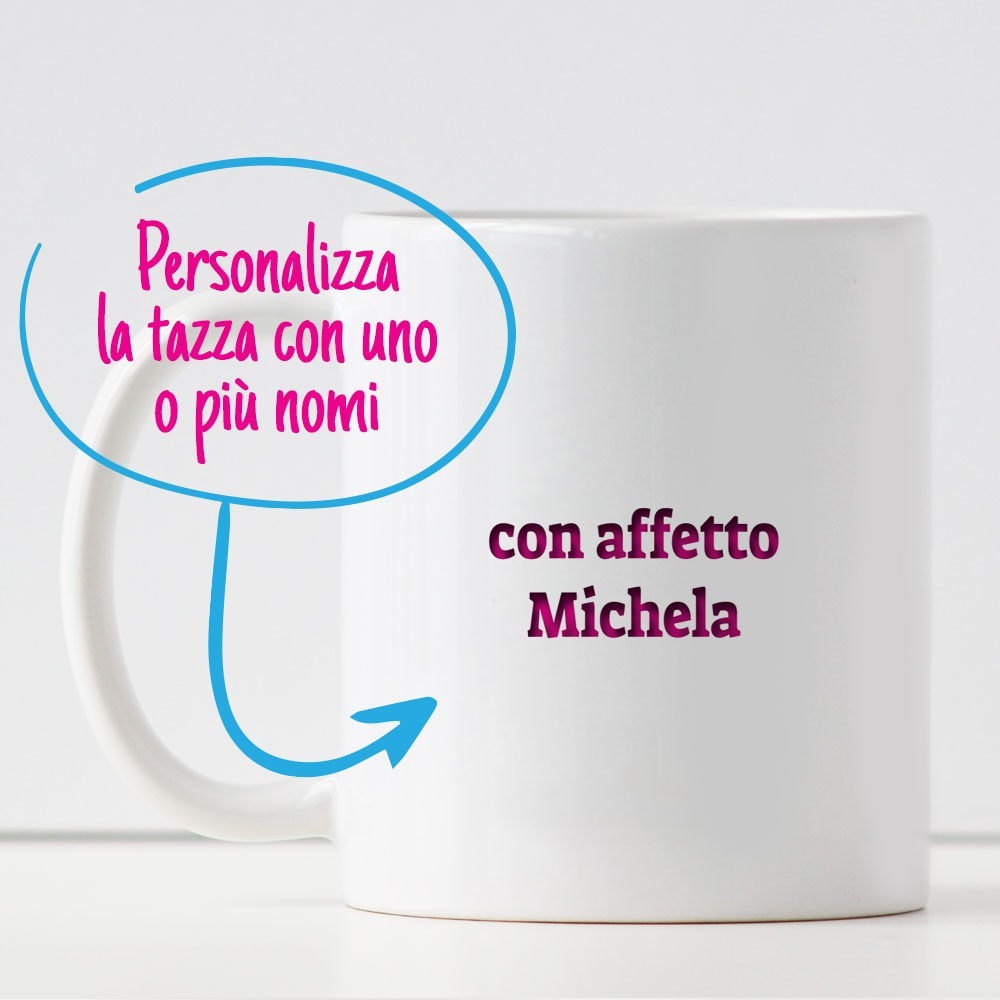 Tazza personalizzata per una mamma super eroe
