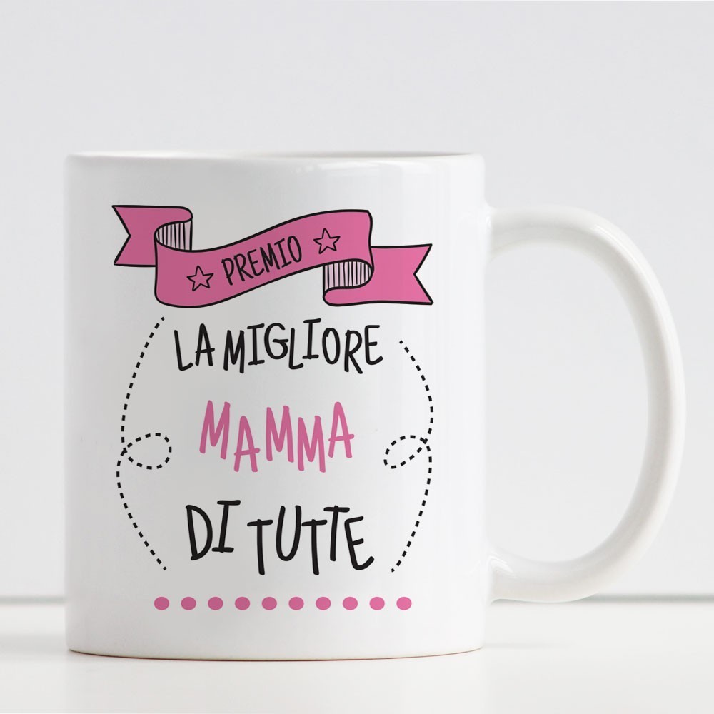 tazza personalizzata "premio" per la mamma