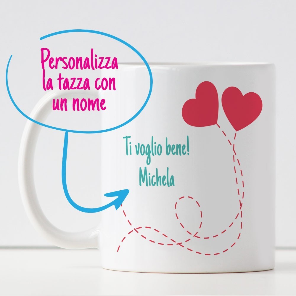 Tazza personalizzata per la mamma migliore del mondo e nome