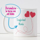 Tazza personalizzata per la mamma migliore del mondo e nome