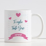 tazza mamma personalizzata "Ti voglio bene"