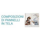 Composizioni di quadri in tela canvas a pannelli