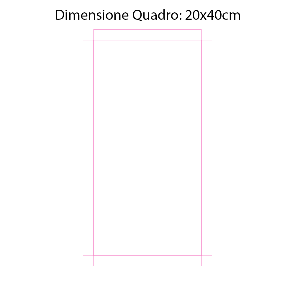 Quadro in canvas stampa su tela di foto modello rullino fotografico